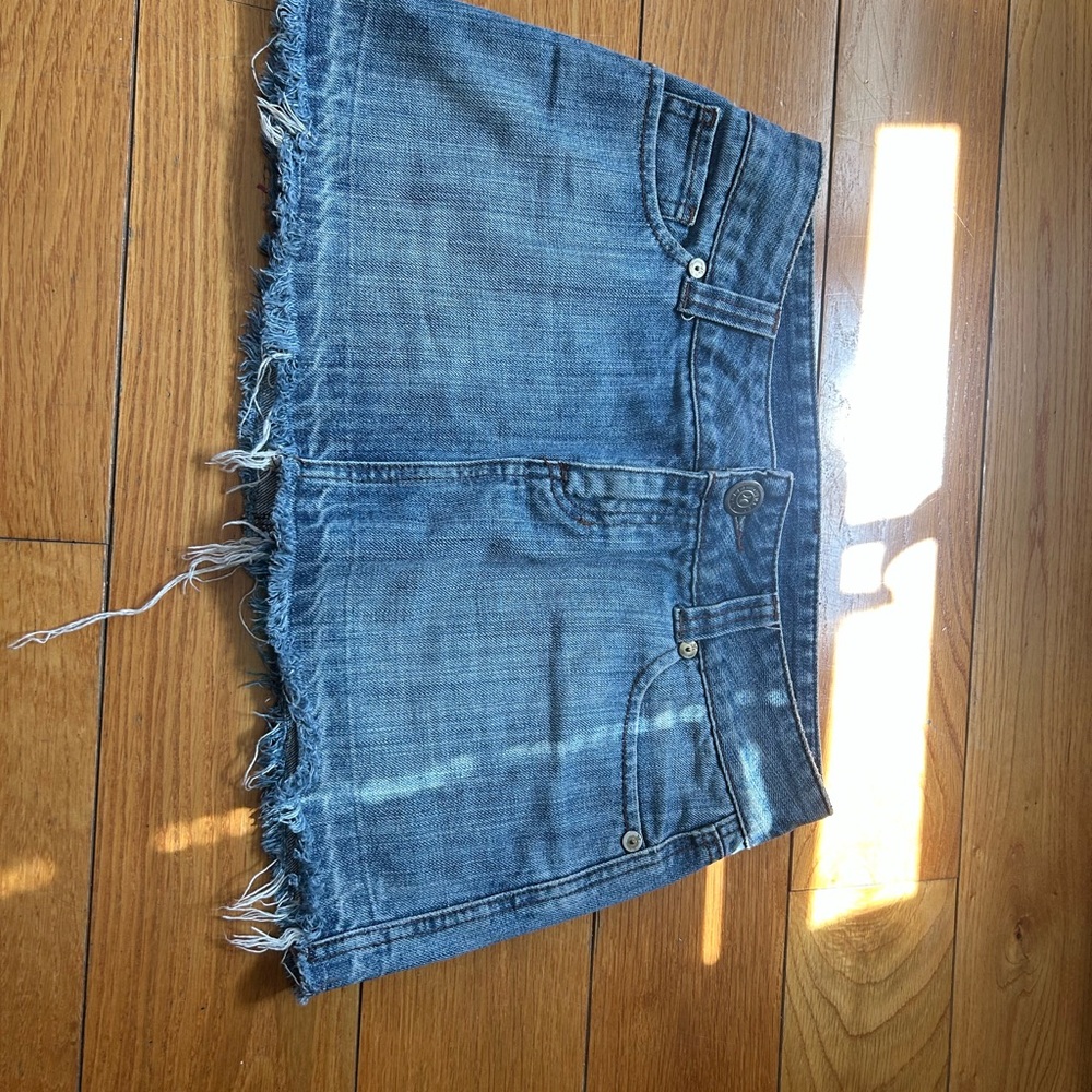 Hurley Blue Denim Skirt
